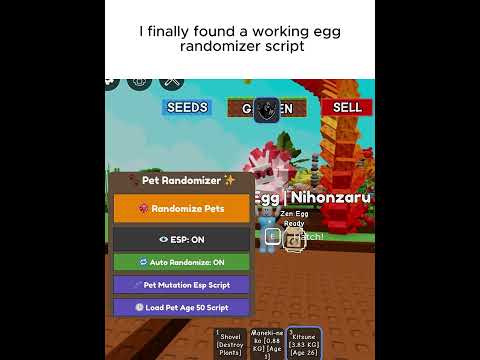 I Finally Found the Grow a Garden Egg Randomizer! 🥚✅ #growagarden #fyp #trending #roblox