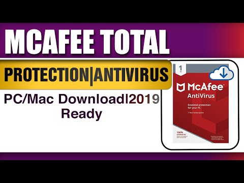 McAfee Total Protection|Antivirus| Internet Security| 10 Device| 1 Year Subscription| PC/M