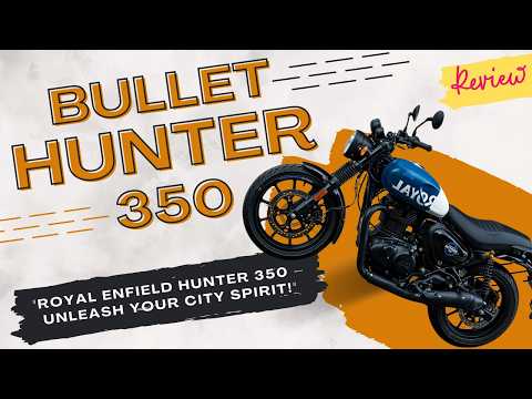 "Royal Enfield Hunter 350: The Perfect Blend of Style & Performance!"#hunter350review #royalenfield