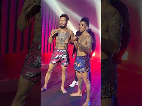 รองคู่เอกวันนี้ #เสือคิม vs #พันฤทธิ์ 🔥 หมัดใครจะหนักกว่ากัน 🥊 #ONELumpinee92