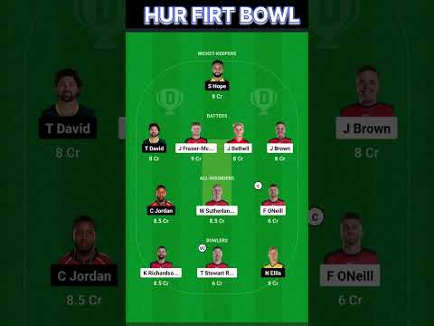 Big Bash league 2024-25 HUR vs REN #cricket #shorts #livematch