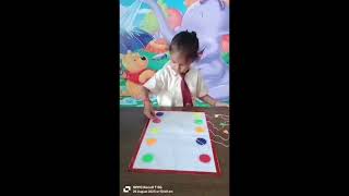 Colour Recognition Activity #KidsActivity#LearningWithFun#KingsfordPublicSchool