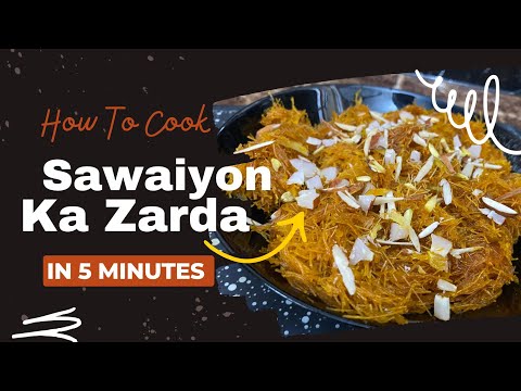 Seviyon Ka Zarda Recipe by Mama Ki Mazedar Recipe
