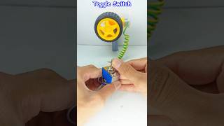 Toggle Switch • Dc Motor | #dcmotor #tech #youtubeshorts #motor #dcmotorproject