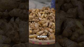 Ginger prepared into fiery candy balls