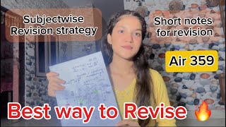 Proven Subject-Wise Revision strategy for NEET 2026/2027 | Fast Score Boost🤯🔥