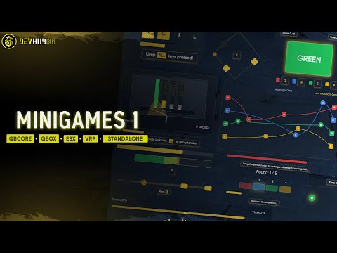 DEVHUB - MINIGAMES 1 (FIVEM)
