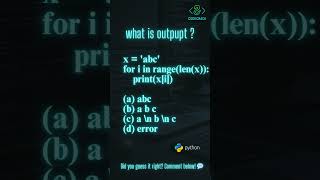 👉Python Quiz | Loop Output Challenge! #Shorts #Python #codechallenge