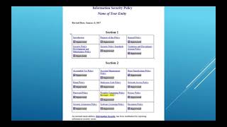 Cybersecurity Tips and Tools “Guidelines for Cybersecurity Documentation” – Session 6