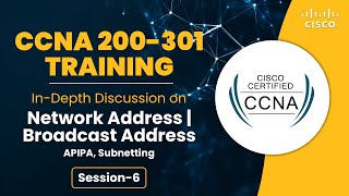 Day-6 CCNA Training | Network Address | Broadcast Address | APIPA | Subnetting