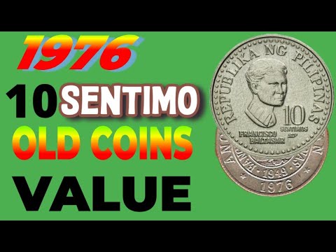 TOP 1 MOST 10 SENTIMO COINS VALUES INFORMATION. MINTAGE  HISTORY AND MORE