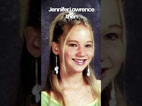 Jennifer Lawrence's transformation through the years #jenniferlawrence #age #young #actor #celebs