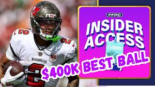 Theo Gremminger Drafts for $400K in Best Ball LIVE! | FFPC Insider Access