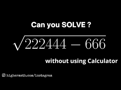 Maths Intresting question | Solve in 1 minute | Learn instant how to solve |without using calculator