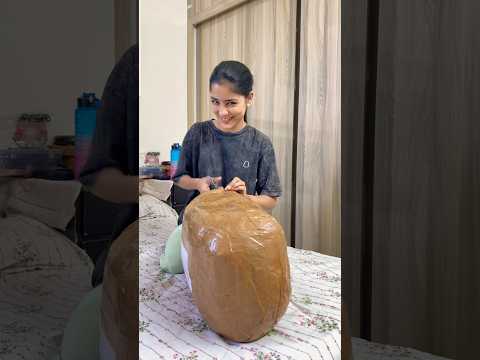 Sister's parcel means my parcel😁 | Anju Mor | #ytshorts #minivlog #vlog #shorts
