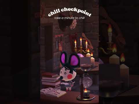 ☁ Chill Checkpoint: Cozy Witch Cottage #acnh #acnhambience #acnhcommunity  #fallambience #halloween