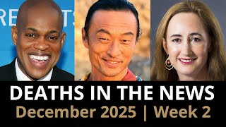 Who Died This Week | December 2025 #2 Celebrity Deaths & More