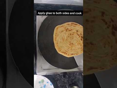 Lachha paratha recipe आसन तरीके से बनायिये गेहु लच्छा पराठा  Lachha paratha with wheat flour