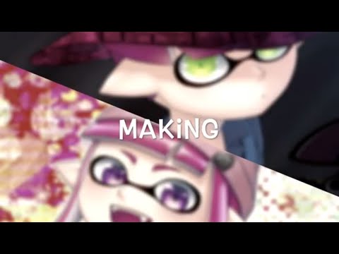 【デジタル】イカちゃんズ描いてみた【Speedpaint】
