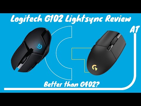 Logitech G102 Lightsync Review. Better than the G402?