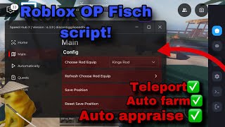 Roblox Fisch script Keyless, Auto farm, Auto appraise, teleport and more!| #fish #fisch #roblox #yt