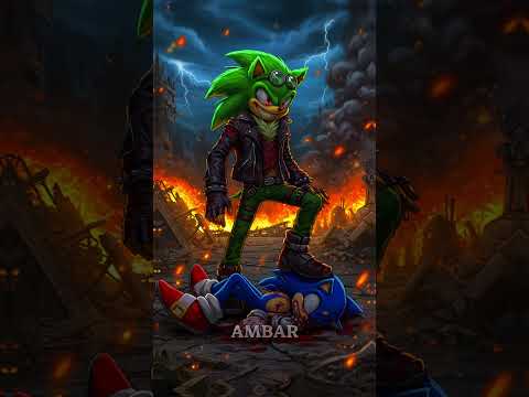 Sonic vs Metal Sonic, Espio, Eggman #sonic #battle #shorts