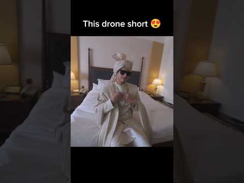 This Drone Short Is Epic 😍 #triggeredinsaan #wedding #triggeredinsaanwedding #ytshorts #shorts
