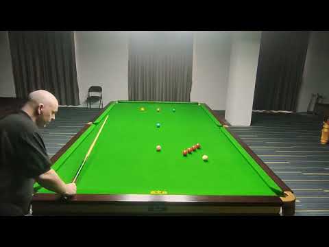 Reds to the middle pocket training to help develop consistency and concentration for breakbuilding