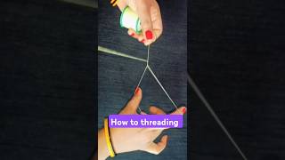How to do eyebrow threading #diy #eyebrowthreading #beautyparlour #beautytips #eyebrows