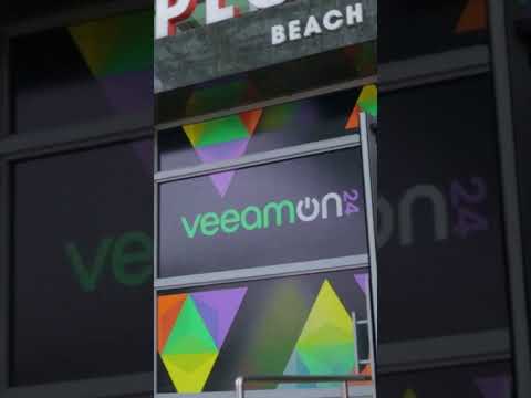 📣 We’re posting live from #VeeamOn! 🌟                                                       🛡️