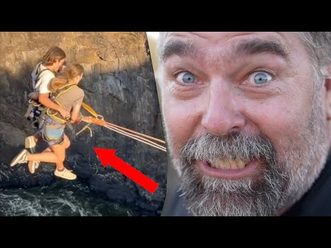 WE JUMPED INTO THE CANYON!