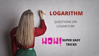 ONLINE MATHS CLASSES| LOGARITHM | PROPERTIES OF LOGARITHM| QUESTIONS ON LOGARITHM|APPLICATIONS