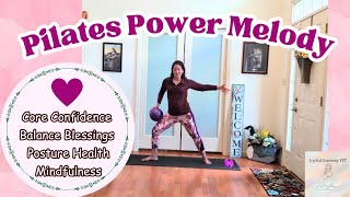 25 Min Beginner Pilates for Stress Relief + Walking | Core Stability | Posture 🦩 Feel Good Workout 