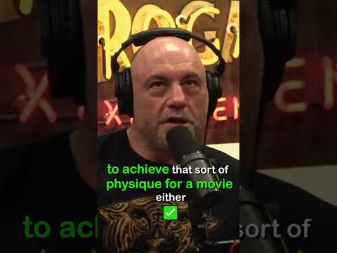 JOE ROGAN and his OPINION on actors JUICING up for the role 🤔😮 #shorts #joerogan #jre