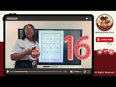🎲 Number 16: Count, Clap, and Move!