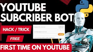 Get First 1000 Subcriber Using Python on Youtube || Get 1000 Sub using Python 2023