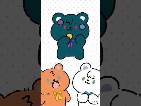 【アニメ】とくぎ #さんくま #anime #にじさんじ #ショートアニメ