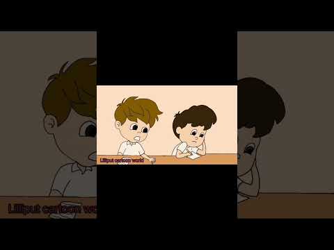 The backbenchers in exam hall/#funny cartoon #lilliput #examhallstrategy #banglacartoon