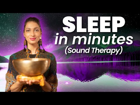 SLEEP IN MINUTES | Reset The Vagus Nerve | Sound Bath Healing Meditation | Sleep Frequency Music