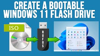 How to Create a Bootable Windows 11 USB Flash Drive & Bypass TPM Requirements