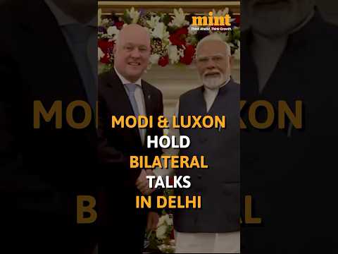 #PMModi and New Zealand PM Christopher #Luxon hold bilateral meeting