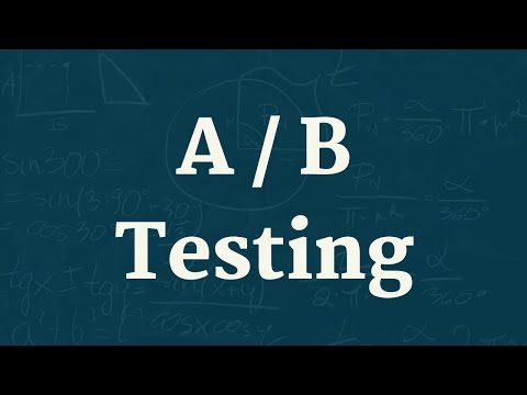 A/B testing