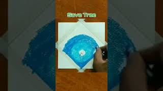 How to draw save tree drawing | #shorts #easydrawing #savetree #lokaaart