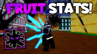 BUFFED Dark Fruit is INSANE with FRUIT STATS (Blox Fruits)