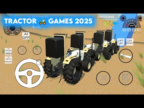 Mahindra,John Deer, Swaraj Tractor 🚜 Modified 💥 Indian Vehicles Simulator 💥 Android Gameplay 👑