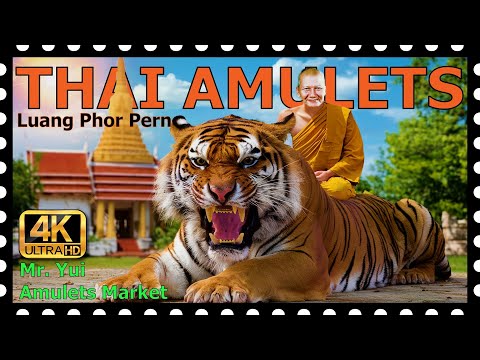 The Luang Phor Pern Devotee: Thai Buddhist Amulets Market. #amulets #BANGKOK #พระเครื่อง