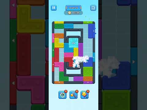 Block Out Level 26 – Dimaag Ka Explode! 🧠🔥 | Puzzle Ka Boss #shorts #viral #gameing # onlinegameing