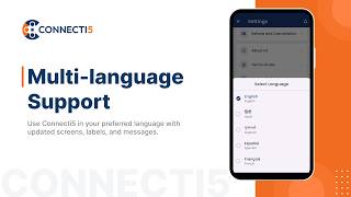 Multi-language Support in Connecti5 | Use the App in Your Preferred Language