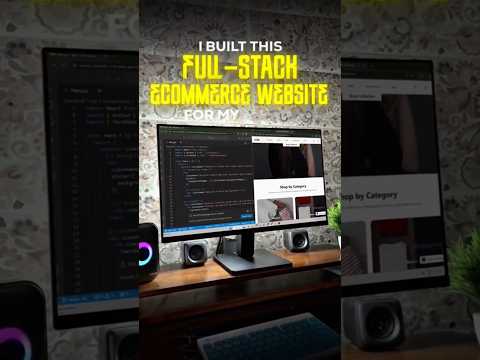AI Built My FULL STACK E-commerce Website (I Wrote ZERO Code)