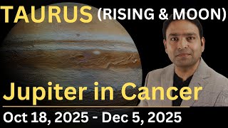 What Does JUPITER in Cancer Mean for Taurus in Vedic Astrology?